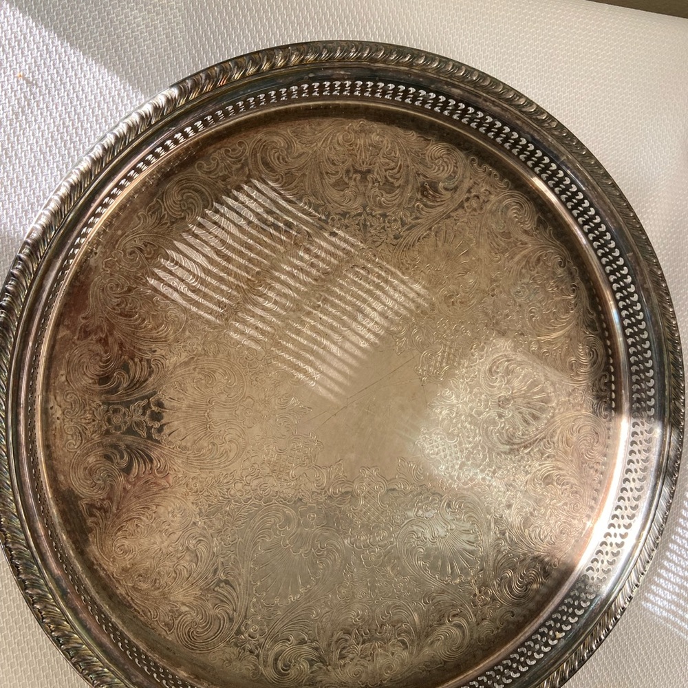 Silver Plated made in U.S.A. 15” Tea server